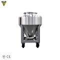 200l conical bottom stainless steel ibc tote tank bin container 1000 1200 1500 liter